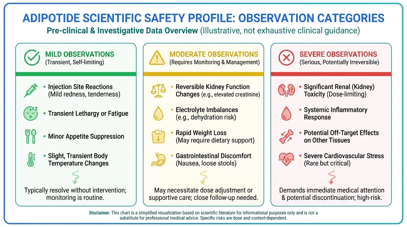 Adipotide Side Effects and Safety Profile | Peptide Protocol Wiki