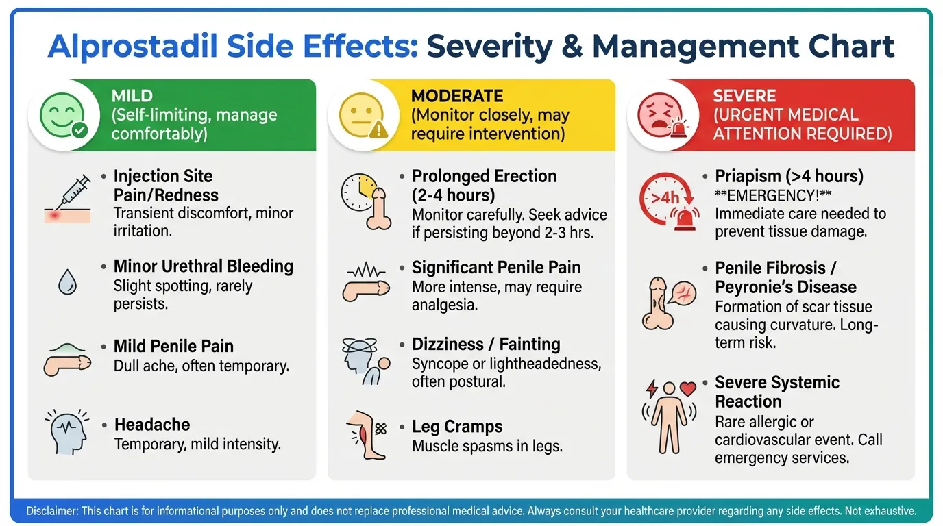 Alprostadil Side Effects and Safety Profile | Peptide Protocol Wiki