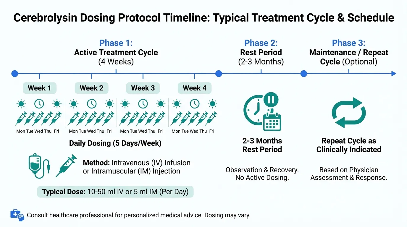 Cerebrolysin Dosing Protocols and Administration | Peptide Protocol Wiki