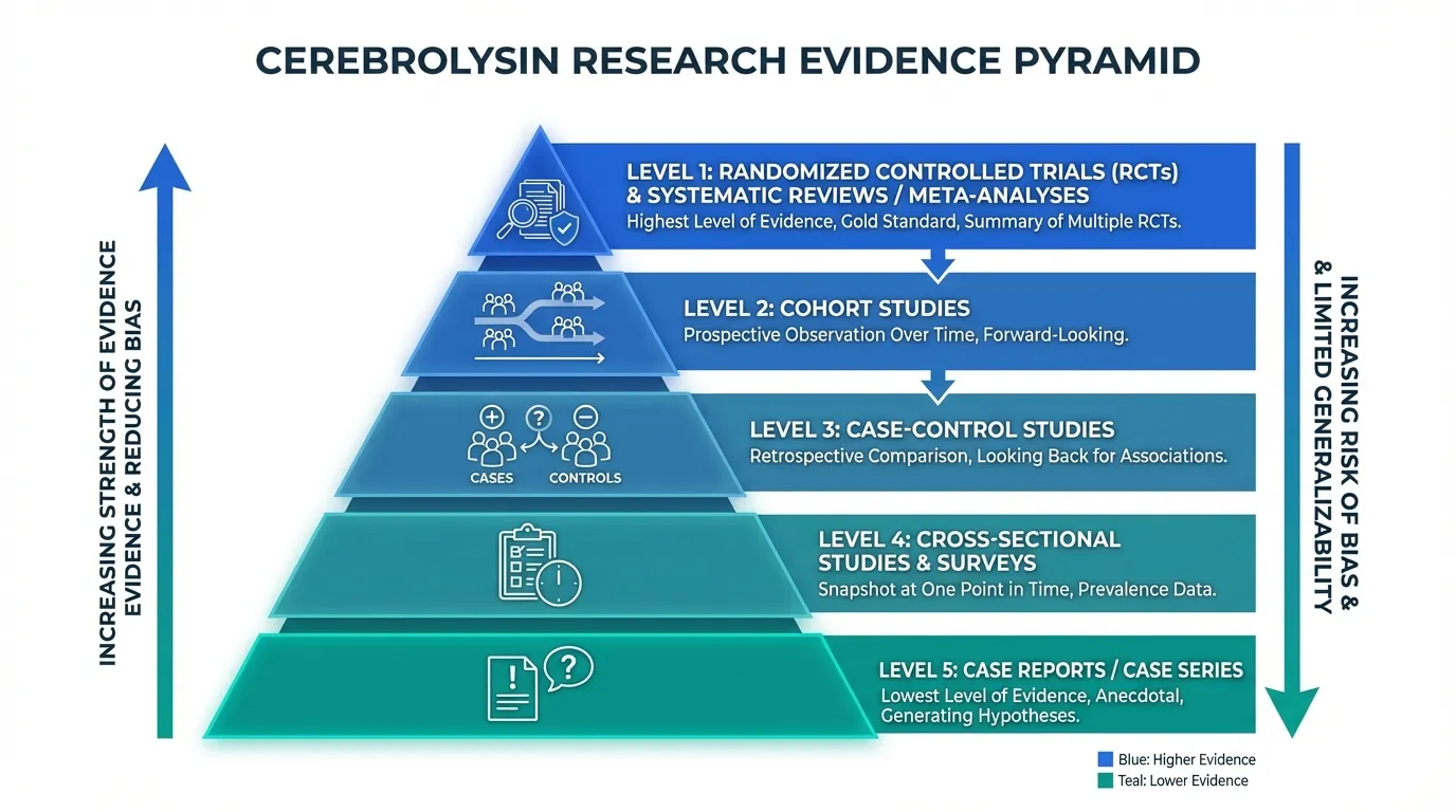 Cerebrolysin Research Studies and Evidence | Peptide Protocol Wiki