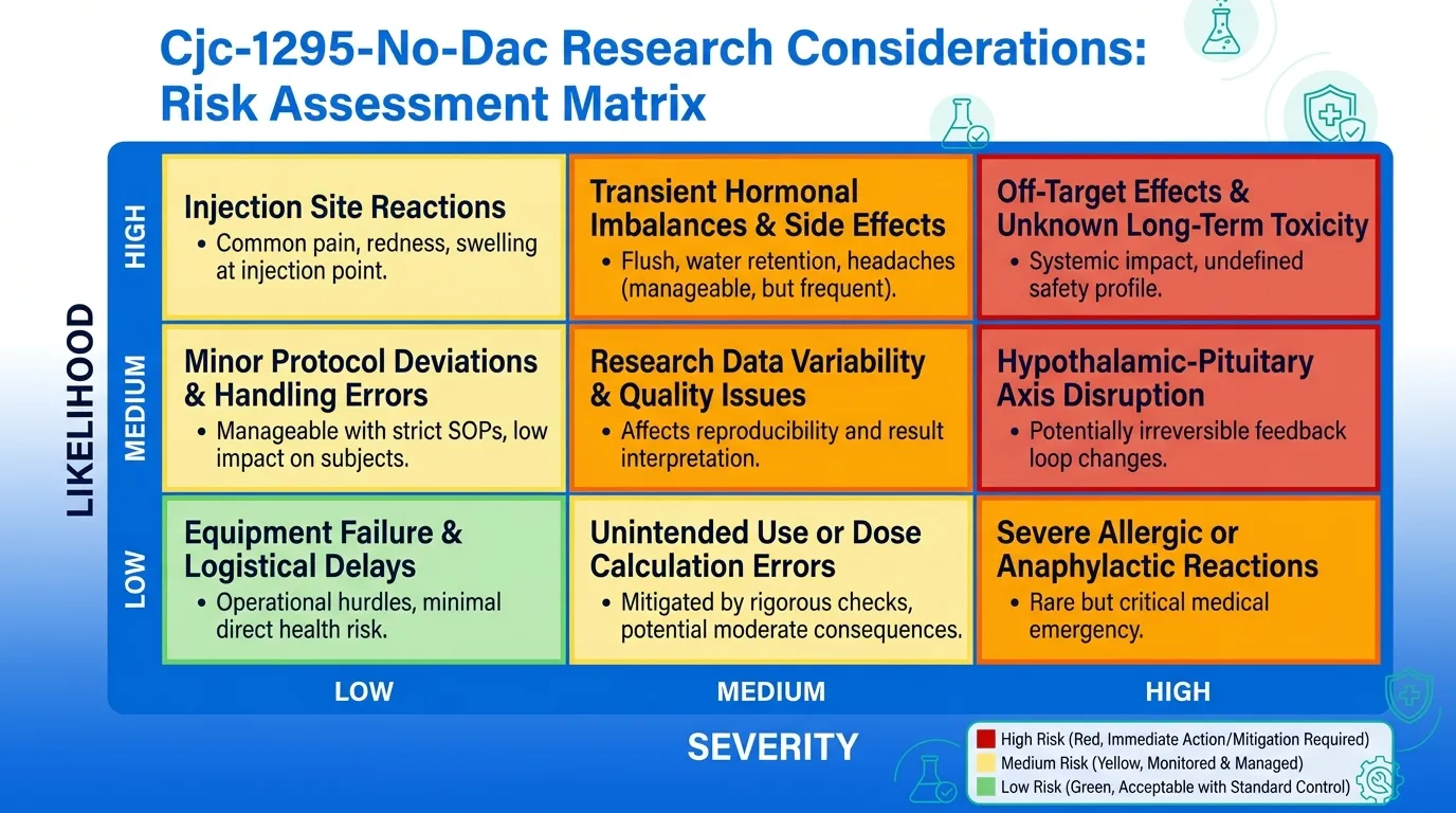 Cjcs Risk Chart CJC-1295 (No DAC) Side Effects & Safety Review 2026 | Peptide Protocol Wiki