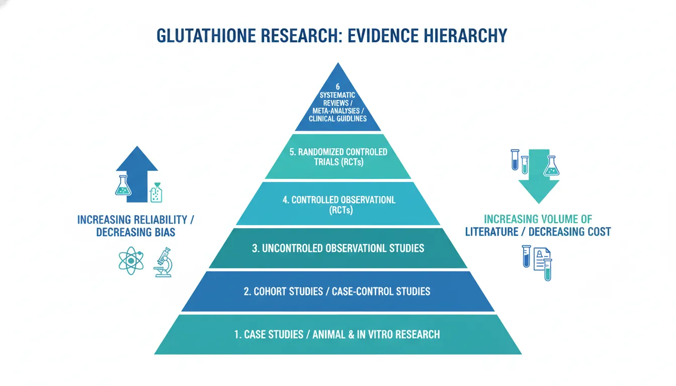 Glutathione Research Studies and Evidence | Peptide Protocol Wiki