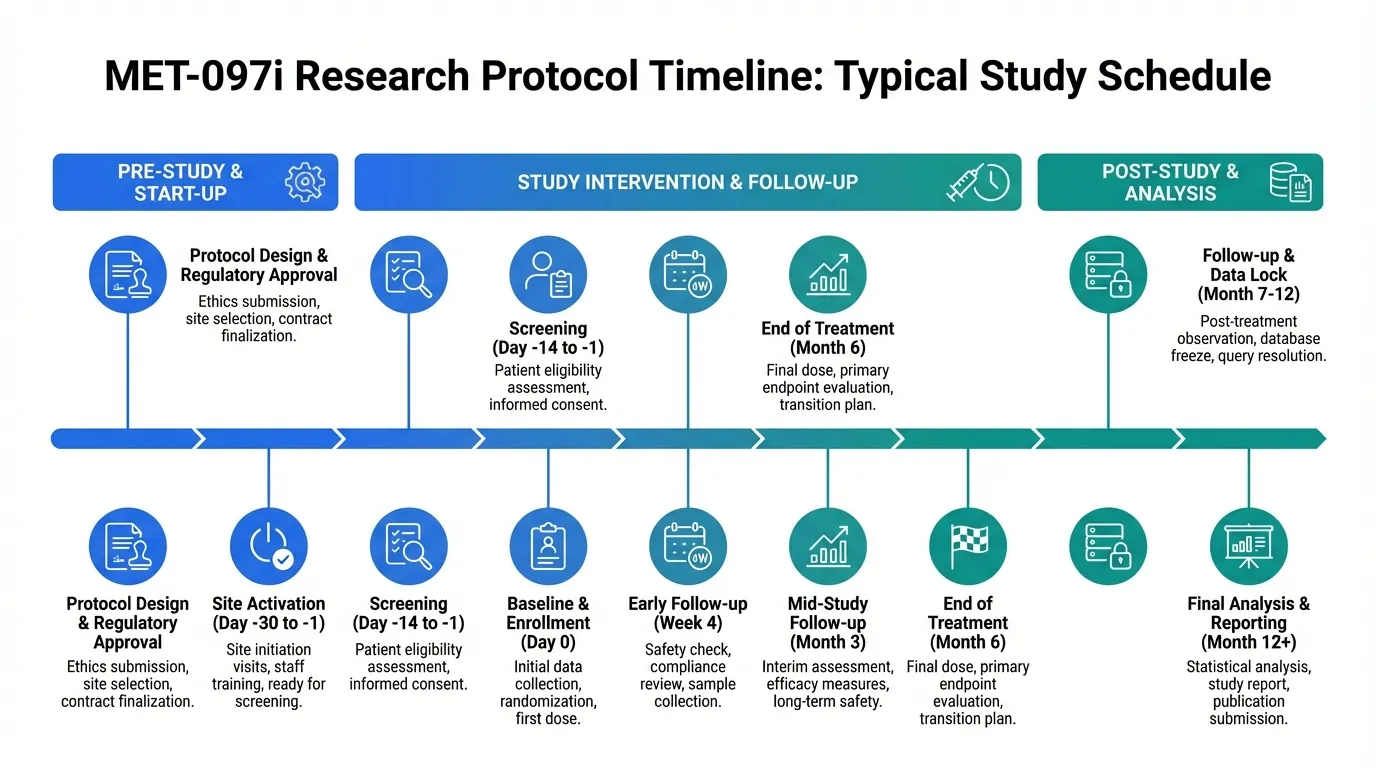 MET-097i Dosing Protocols and Administration | Peptide Protocol Wiki