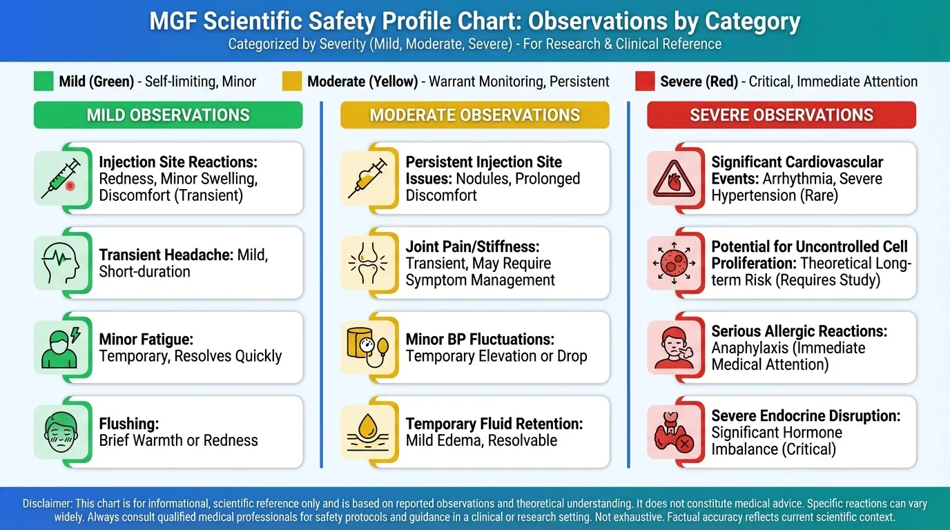 MGF Side Effects and Safety Profile | Peptide Protocol Wiki