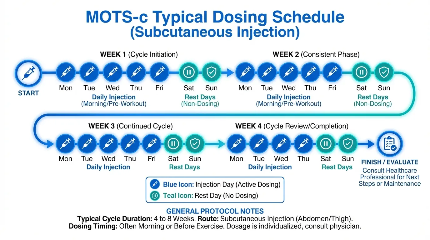 MOTS-c Dosing Protocols and Administration | Peptide Protocol Wiki