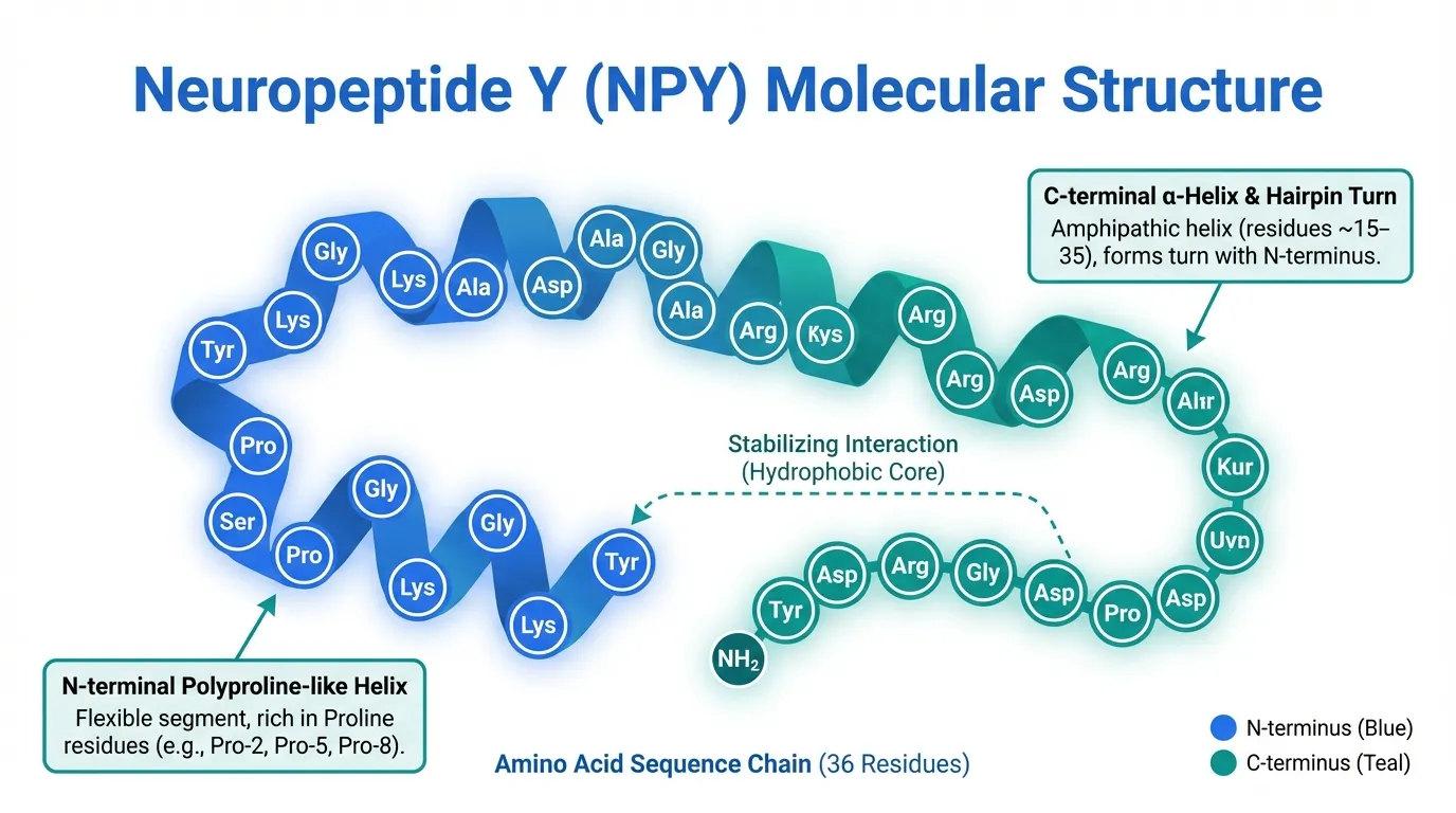 Neuropeptide Y Molecular Structure and Properties | Peptide Protocol Wiki