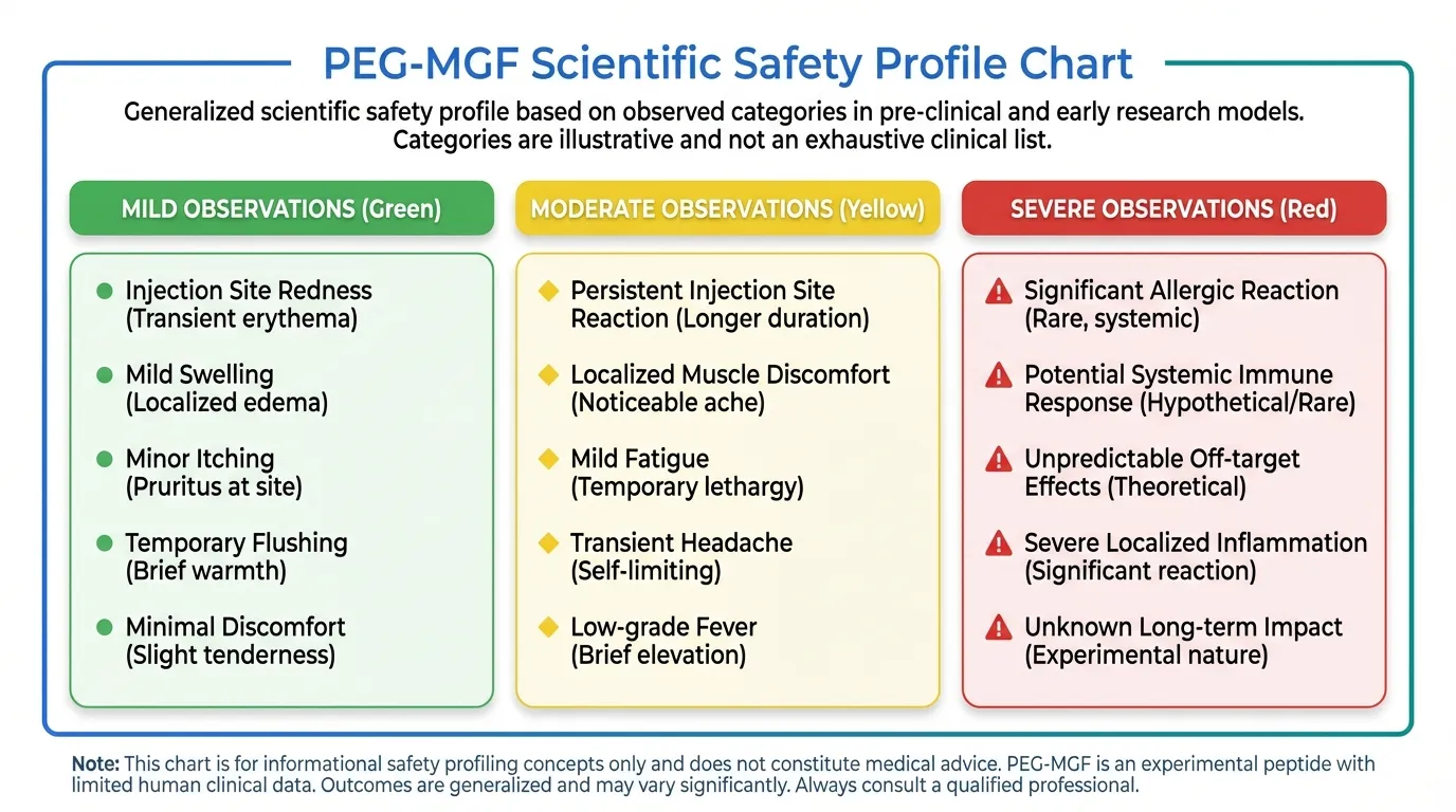 PEG-MGF Side Effects and Safety Profile | Peptide Protocol Wiki