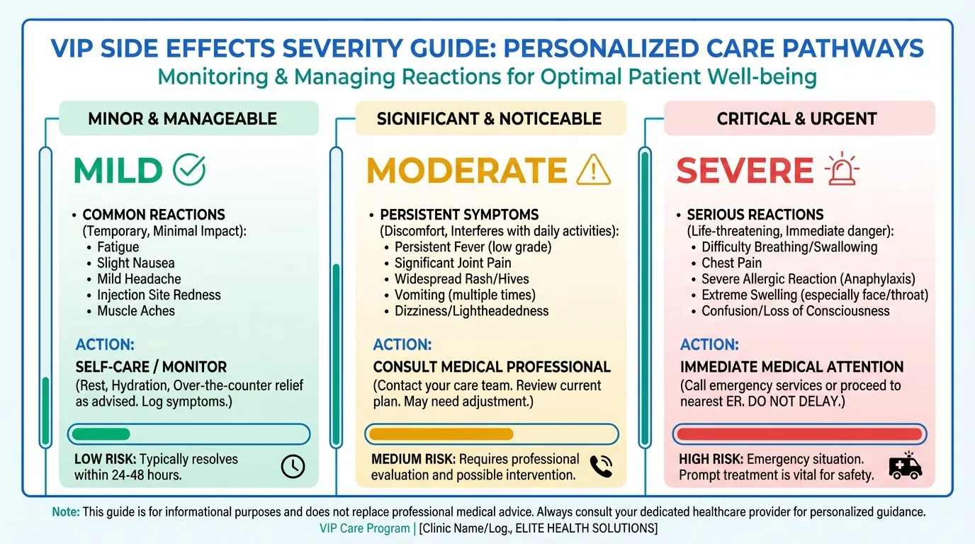 VIP Side Effects and Safety Profile | Peptide Protocol Wiki